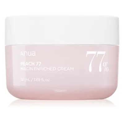 Anua Peach 77% Niacin Enriched Cream megújító hidratáló krém 50 ml