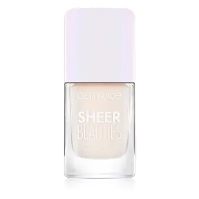 Catrice Sheer Beauties körömlakk árnyalat 010 - Milky Not Guilty 10,5 ml