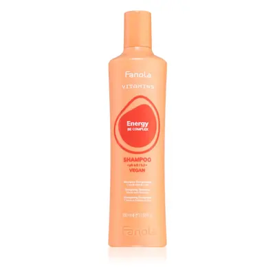 Fanola Vitamins Energizing Shampoo energizáló sampon kihullásra hajlamos, legyengült hajra 350 m