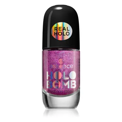 essence HOLO BOMB holografikus körömlakk árnyalat 02 - Holo Moly 11 ml