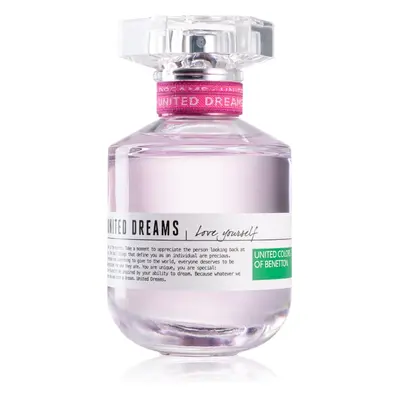 Benetton United Dreams for her Love Yourself Eau de Toilette hölgyeknek 80 ml