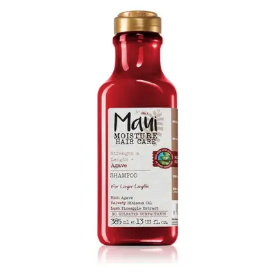 Maui Moisture Strength & Lenght + Agave erősítő sampon a kémiailag kezelt hajra 385 ml