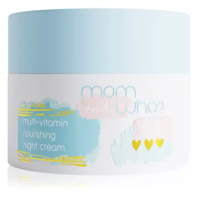 Nacomi Mom & Who Kids tápláló éjszakai krém gyermekeknek 50 ml