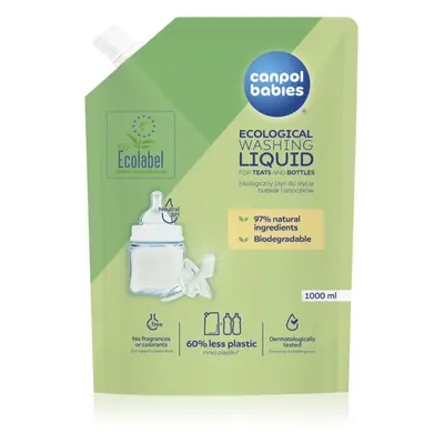 Canpol babies Ecological Washing Liquid mosószer a gyerekruhákhoz utántöltő 1000 ml