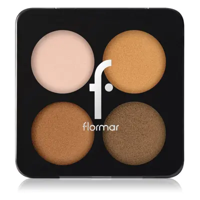 flormar Color Eyeshadow Palette szemhéjfesték paletta árnyalat 003 Bronze Goddess 6 g