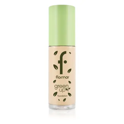 flormar Green Up Foundation mattító alapozó árnyalat 010 Pure Beige 30 ml