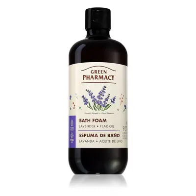 Green Pharmacy Lavender & Linseed Oil Bath Foam habfürdő levendulával 500 ml