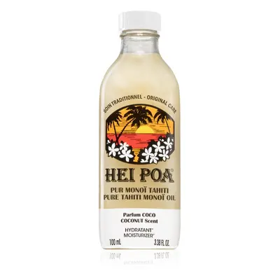 Hei Poa Pure Tahiti Monoï Oil Coconut multifunkcionális olaj testre és hajra 100 ml