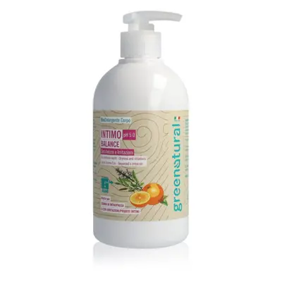 Greenatural Intimate Wash Gel Balance Orange pH 5,0 BIO gél az intim higiéniára 500 ml