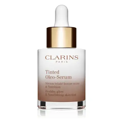 Clarins Tinted Oleo-Serum olajos szérum egységesíti a bőrszín tónusait árnyalat 08 30 ml