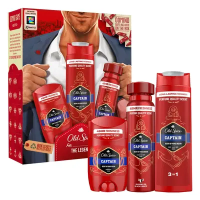 Old Spice Captain Gentleman Set ajándékszett (uraknak)