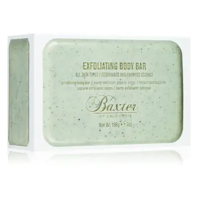 Baxter of California Exfoliating Body Bar Cedarwood & Oakmoss Essence radírozó testszappan urakn