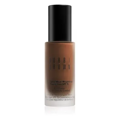 Bobbi Brown Skin Long-Wear Weightless Foundation tartós alapozó SPF 15 árnyalat Neutral Walnut N