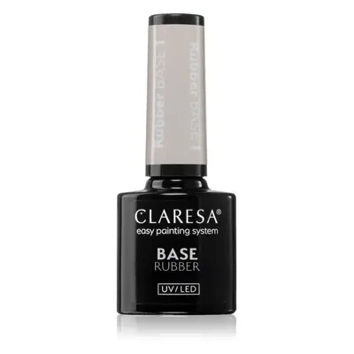 Claresa UV/LED Base Rubber bázis lakk zselés műkörömhöz árnyalat 1 5 g