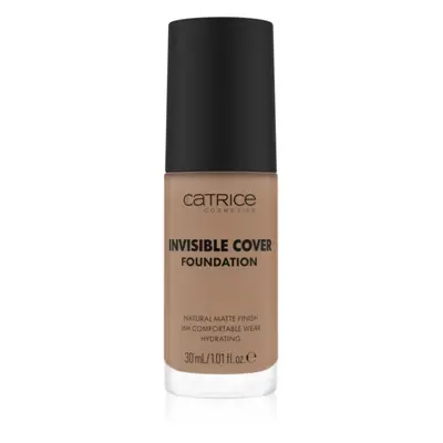 Catrice Invisible Cover Foundation hosszan tartó és erősen fedő alapozó matt hatással árnyalat 0