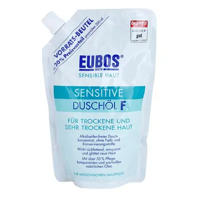 Eubos Sensitive tusoló olaj utántöltő 400 ml