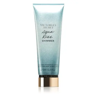 Victoria's Secret Aqua Kiss Shimmer testápoló tej hölgyeknek 236 ml