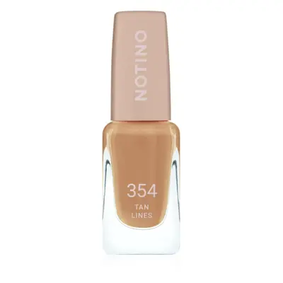 Notino Gel Effect Nail Polish körömlakk géles hatással 354 Tan Lines 10 ml