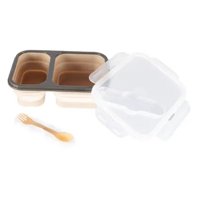 Zopa Silicone Lunch Box Large etetőszett Sand Beige 21x15 cm 1 db