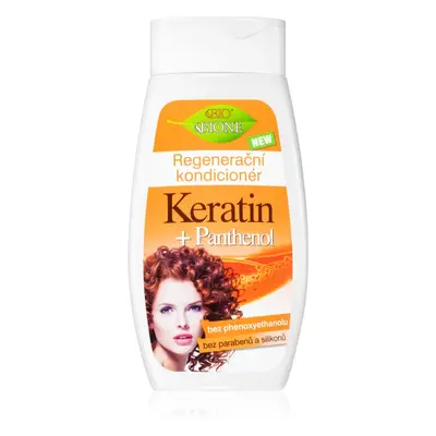 Bione Cosmetics Keratin + Panthenol regeneráló kondicionáló hajra 260 ml