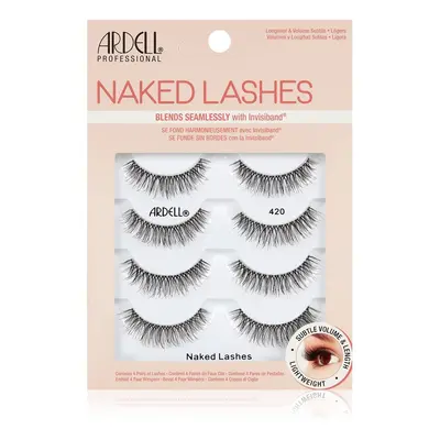 Ardell Naked Lashes Multipack ragasztható műszempilla nagy csomagolás típus 420