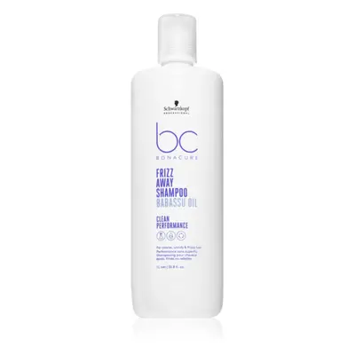 Schwarzkopf Professional BC Bonacure Frizz Away Shampoo sampon a rakoncátlan és töredezett hajra