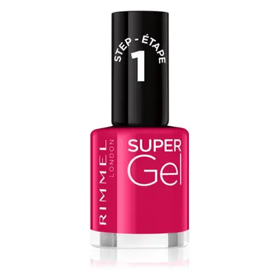 Rimmel Super Gel géles körömlakk UV/LED lámpa használata nélkül árnyalat 026 Sun Fun Daze 12 ml