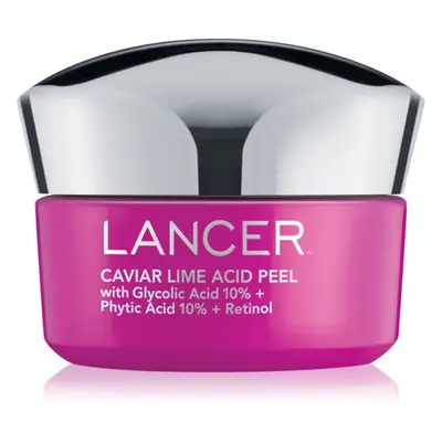 LANCER CAVIAR LIME ACID PEEL krémes peeling élénk és hidratált bőr 50 ml