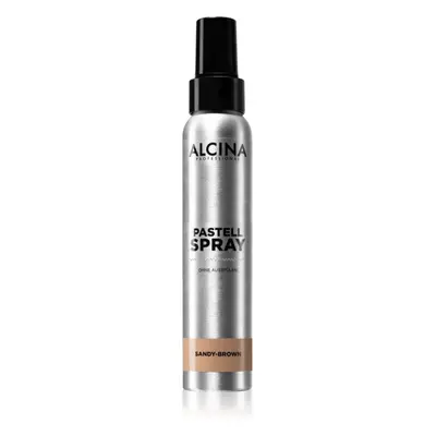 Alcina Pastell Spray színező hajspray azonnali hatással árnyalat Sandy-Brown 100 ml