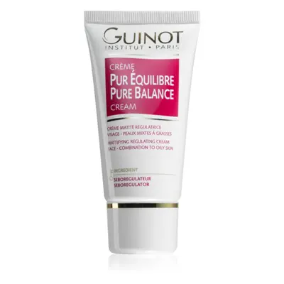 Guinot Pure Balance normalizáló krém zsíros bőrre pórusok kitisztításáért és a matt bőrért 50 ml