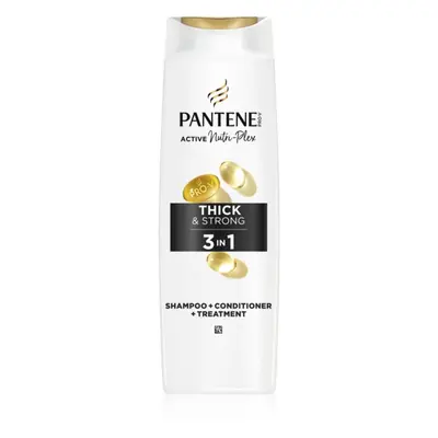 Pantene Pro-V Active Nutri Plex Thick&Strong sampon a gyenge és sérült hajra 3 az 1-ben 325 ml