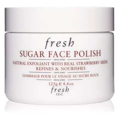 fresh Sugar Face Polish cukros bőrradír 125 g