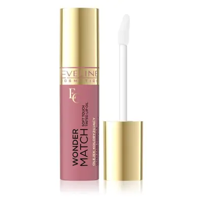 Eveline Cosmetics Wonder Match hidratáló olaj az ajkakra árnyalat 03 Strawberry Ice Cream 5 ml