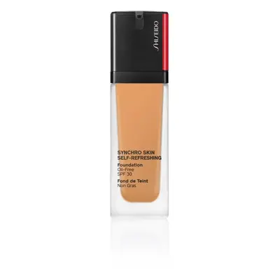 Shiseido Synchro Skin Self-Refreshing Foundation tartós alapozó SPF 30 árnyalat 410 Sunstone 30 