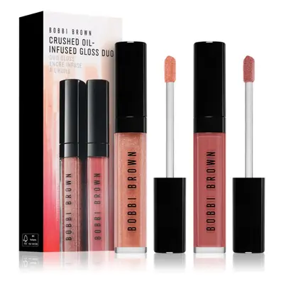 Bobbi Brown Crushed Oil-Infused Gloss Duo ajándékszett az ajkakra 2 db