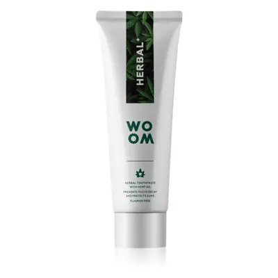 WOOM Herbal+ Toothpaste fogkrém gyógynövényekkel 75 ml