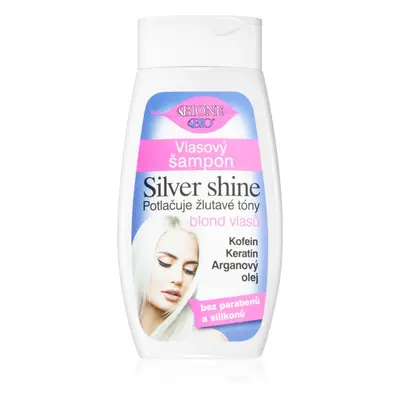 Bione Cosmetics Silver Shine sampon a sárga tónusok neutralizálására 260 ml