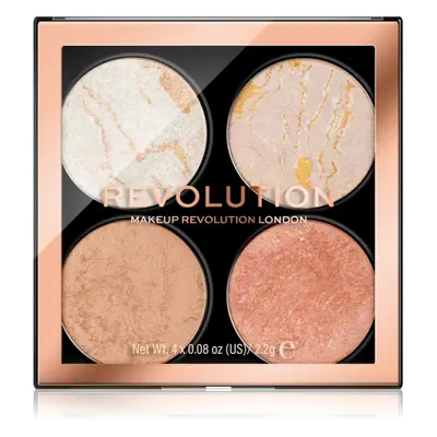 Makeup Revolution Cheek Kit paletta arcra árnyalat Take a Breather 4 x 2.2 g