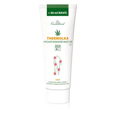 Cannaderm Thermolka warm lubrication masszázskrém melegítő hatású 250 ml