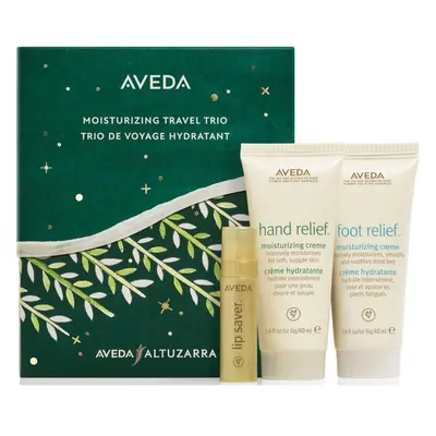 Aveda Holiday Moisturizing Travel Trio ajándékszett SPF 15 (utazási csomag)