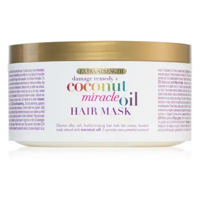 OGX Coconut Miracle Oil mélyen tápláló hajmaszk kókuszolajjal 300 ml