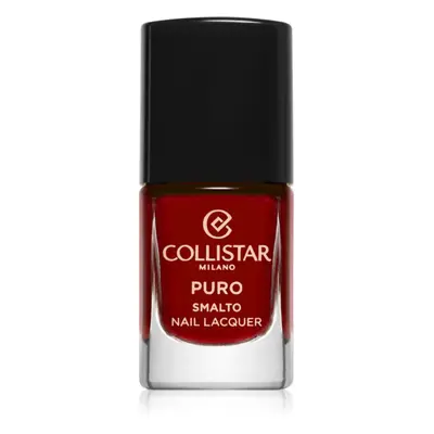 Collistar Puro Long-Lasting Nail Lacquer hosszantartó körömlakk árnyalat 111 Rosso Milano 10 ml