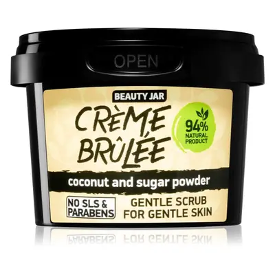 Beauty Jar Crème Brûlée finom hámlasztó krém az arcra 120 g