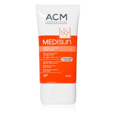 ACM Medisun védőkrém SPF 50+ árnyalat Light 40 ml