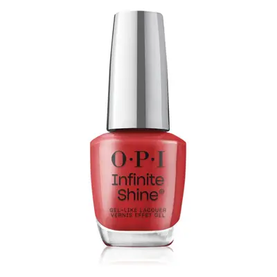 OPI Infinite Shine Silk körömlakk géles hatással BIG APPLE RED ™ 15 ml