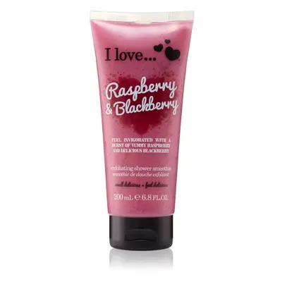 I love... Raspberry & Blackberry peeling tusfürdő 200 ml