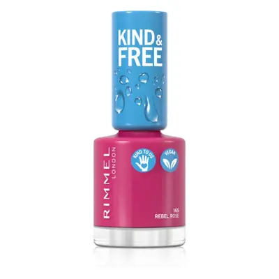 Rimmel Kind & Free körömlakk árnyalat 165 Rebel Rose 8 ml