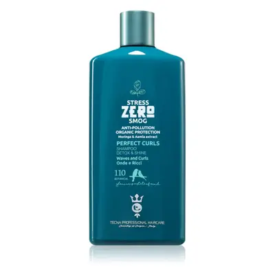 Tecna Zero Perfect Curls hidratáló sampon hullámos és göndör hajra 400 ml