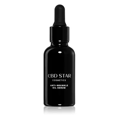 CBD Star Cosmetics ANTI WRINKLER OIL SERUM antioxidáns olajszérum arcra 30 ml