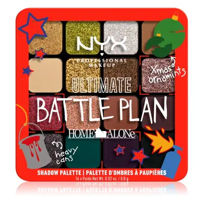 NYX Professional Makeup Home Alone Ultimate Battle Plan szemhéjfesték paletta árnyalat Ultimate 